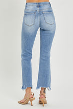 Load image into Gallery viewer, RISEN Full Size Frayed Hem Cropped Straight Jeans