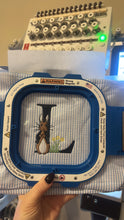 Load image into Gallery viewer, Seersucker Easter Basket Personalized Embroidery