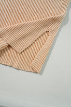 Load image into Gallery viewer, Lora Side Slit Round Neck Long Sleeve Sweater