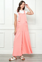 Load image into Gallery viewer, Veveret Wide Strap French Terry Overalls