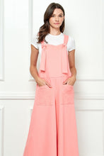 Load image into Gallery viewer, Veveret Wide Strap French Terry Overalls