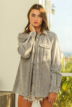 Load image into Gallery viewer, Chelsea Button Up Corduroy Shacket