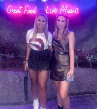 Load image into Gallery viewer, Zenni Rhinestone Fringe Skort