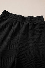 Load image into Gallery viewer, Textured Long Sleeve Top and Drawstring Pants Set