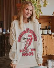 Load image into Gallery viewer, Rock 'Em Hogs Distressed Sweatshirt