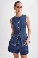 Load image into Gallery viewer, Kennedy Denim Two Piece Set
