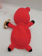 Load image into Gallery viewer, Arkansas Crochet Lovey (Football)
