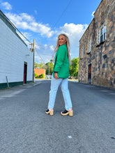 Load image into Gallery viewer, Allie Blazer- Emerald Green
