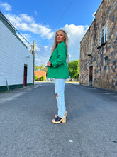 Load image into Gallery viewer, Allie Blazer- Emerald Green
