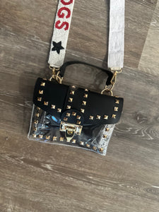Small Studded Stadium Approved Purse
