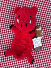 Load image into Gallery viewer, Arkansas Crochet Lovey (Football)
