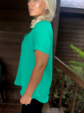 Load image into Gallery viewer, Chandler Blouse- Kelly Green
