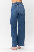 Load image into Gallery viewer, Kim- Judy Blue Full Size Double Button Wide Leg Jeans
