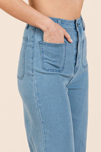 Lyndsey High Waist Wide Leg Jeans