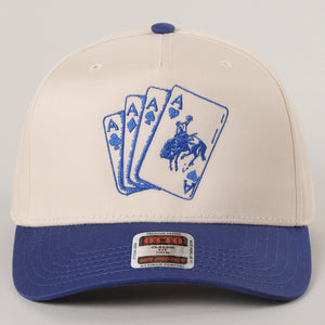 Cowboy Card Embroidered Trucker Hat