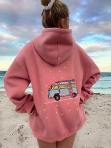 Sunkissed Beachy Embroidered Hoodie