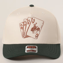 Load image into Gallery viewer, Cowboy Card Embroidered Trucker Hat
