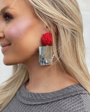 Load image into Gallery viewer, Mirror Arkansas Pride State Earring
