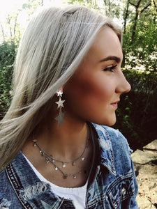 Star Girl Drop Earrings