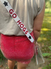 Load image into Gallery viewer, Go Hogs Beaded Purse Strap
