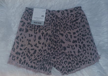 Load image into Gallery viewer, Kan Can Cheetah Girl Denim Shorts (Medium Cheetah)
