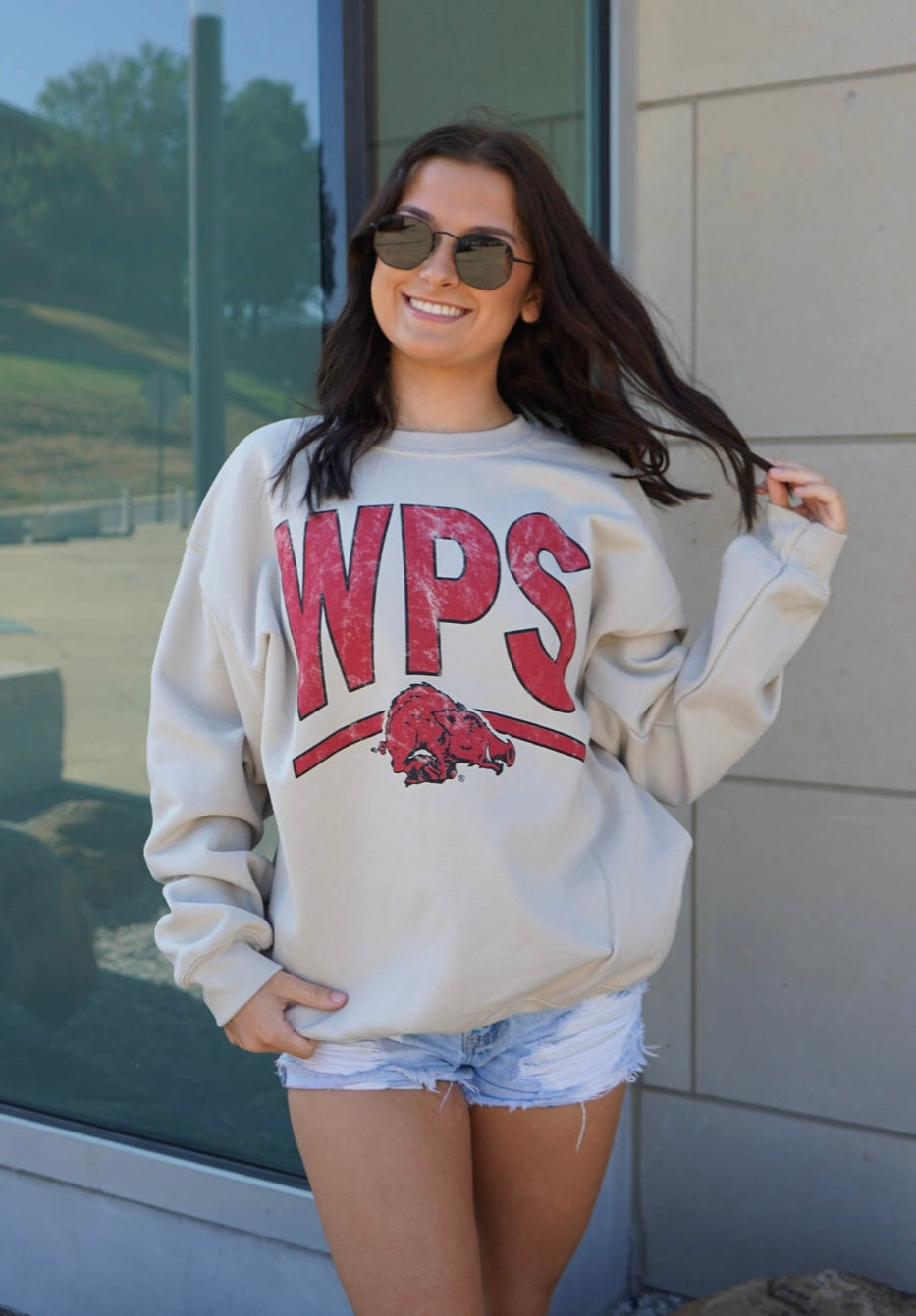 WPS Cream Sweatshirt