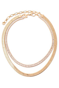 Tiara Gold Necklace
